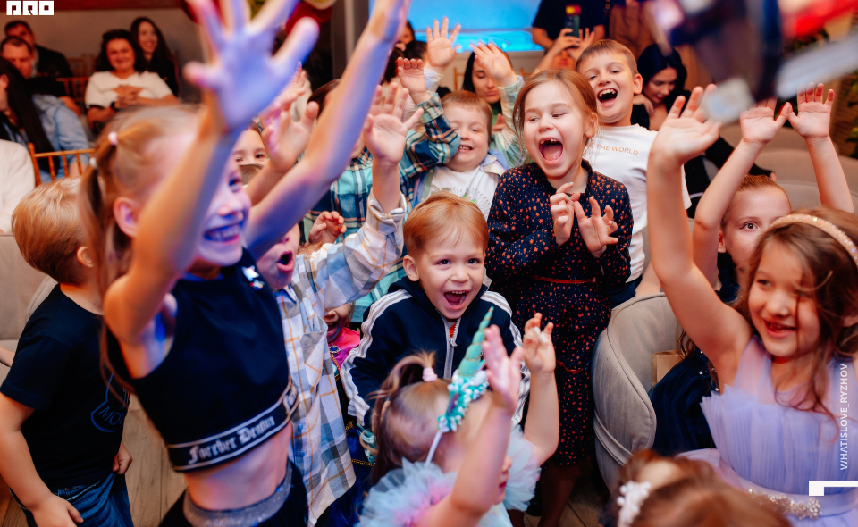 Празднование дня рождения с аниматорами театра Мурзилки